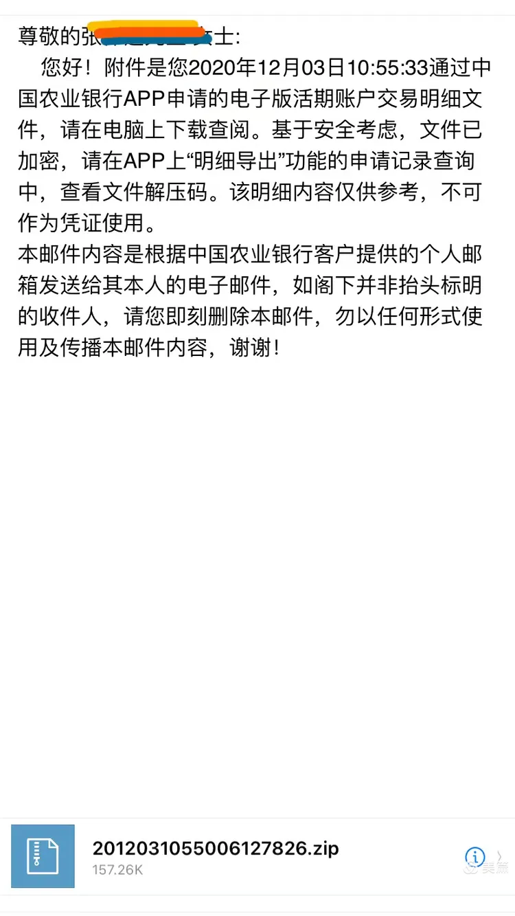 农行掌银自助在线申请打印明细